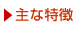 主な特徴